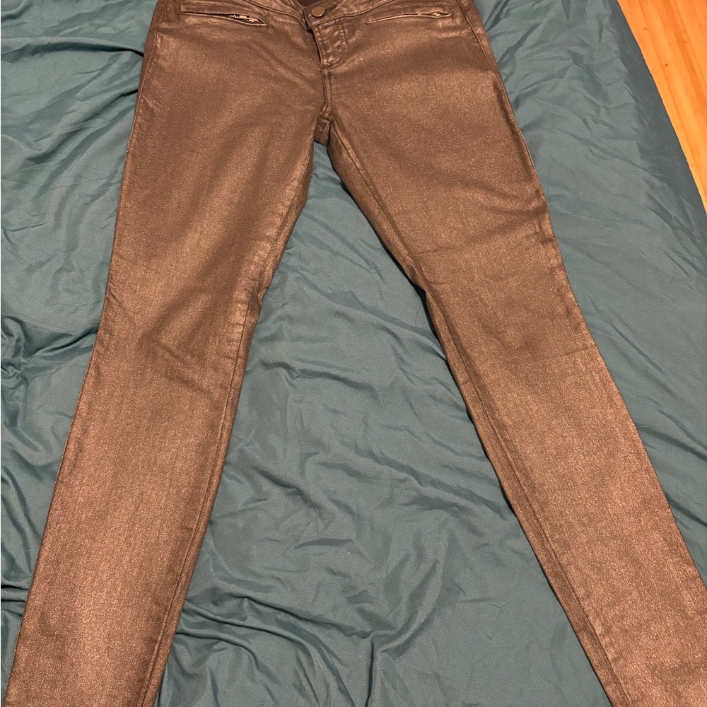 Guess Los Angeles Special Edition Silver Grey Designer Denim Pants - Picture 10 of 10
